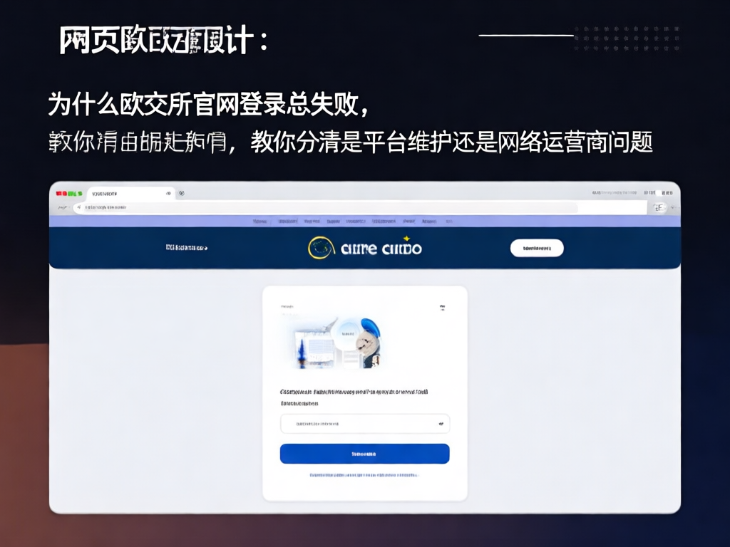 网络连接问题诊断示意图